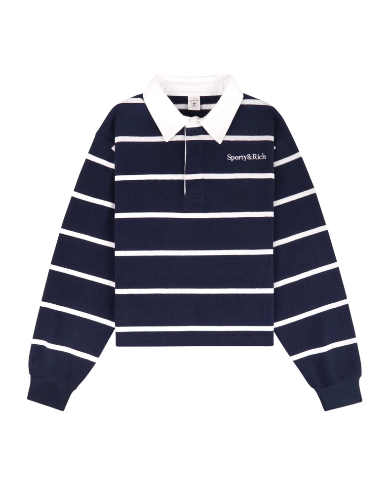 Serif Logo Rugby Polo
