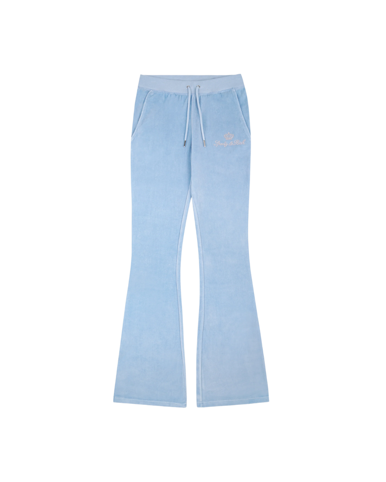 Juicy Script Velour Sweatpant