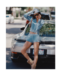 Juicy Script Velour Short