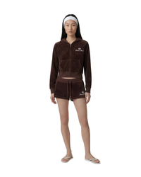 Juicy Script Velour Short