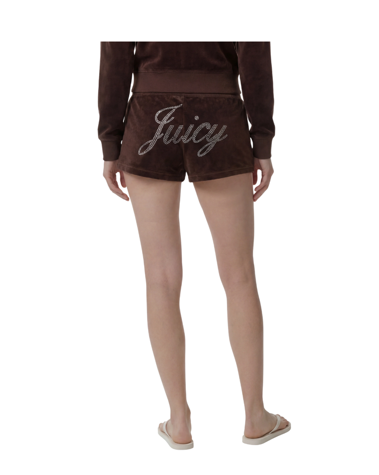 Juicy Script Velour Short