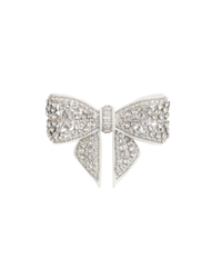 Crystal Embellished Bow Hairclip