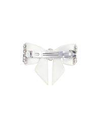 Crystal Embellished Bow Hairclip