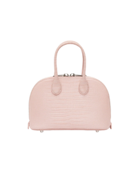 Embossed Leather Pink Mini Bag