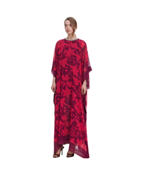 Pink Floral Kaftan
