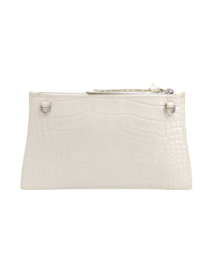 Small Flat Zip Clutch