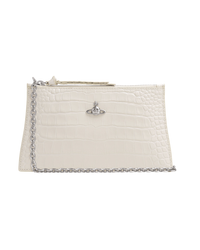 Small Flat Zip Clutch