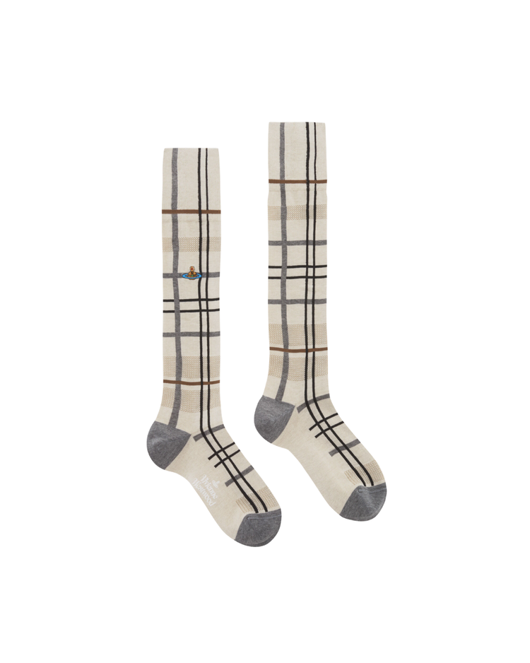Tartan High Sock
