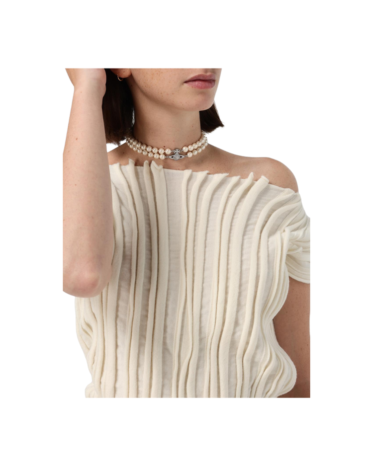 Graziella Pearl Choker W2