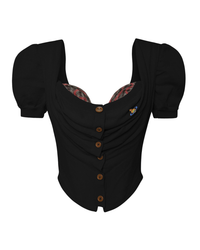 Short Sleeve Bea Corset Cardigan