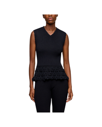 Vest in Cotton Crochet