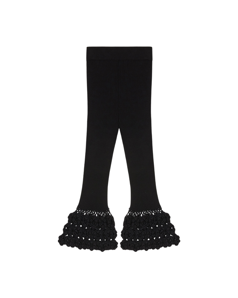 Trousers in Cotton Crochet