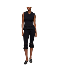 Trousers in Cotton Crochet