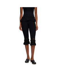Trousers in Cotton Crochet