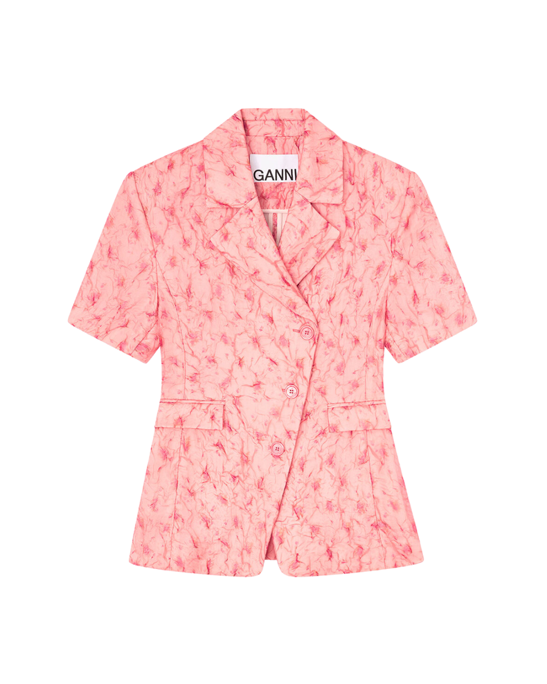 Blazer in Shibori Organza