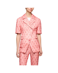 Blazer in Shibori Organza