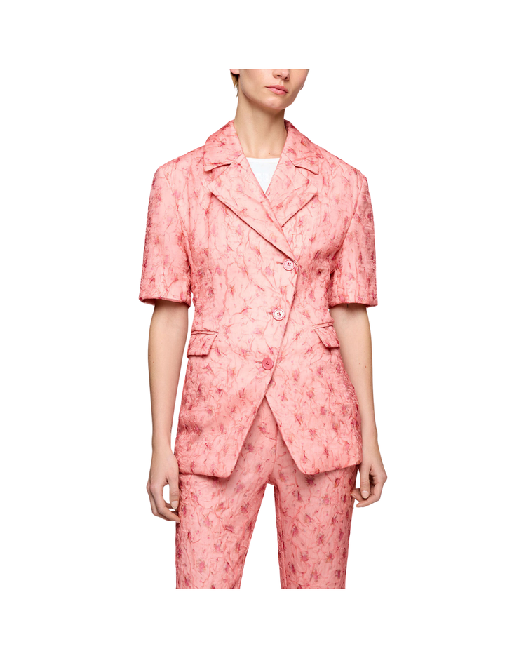 Blazer in Shibori Organza