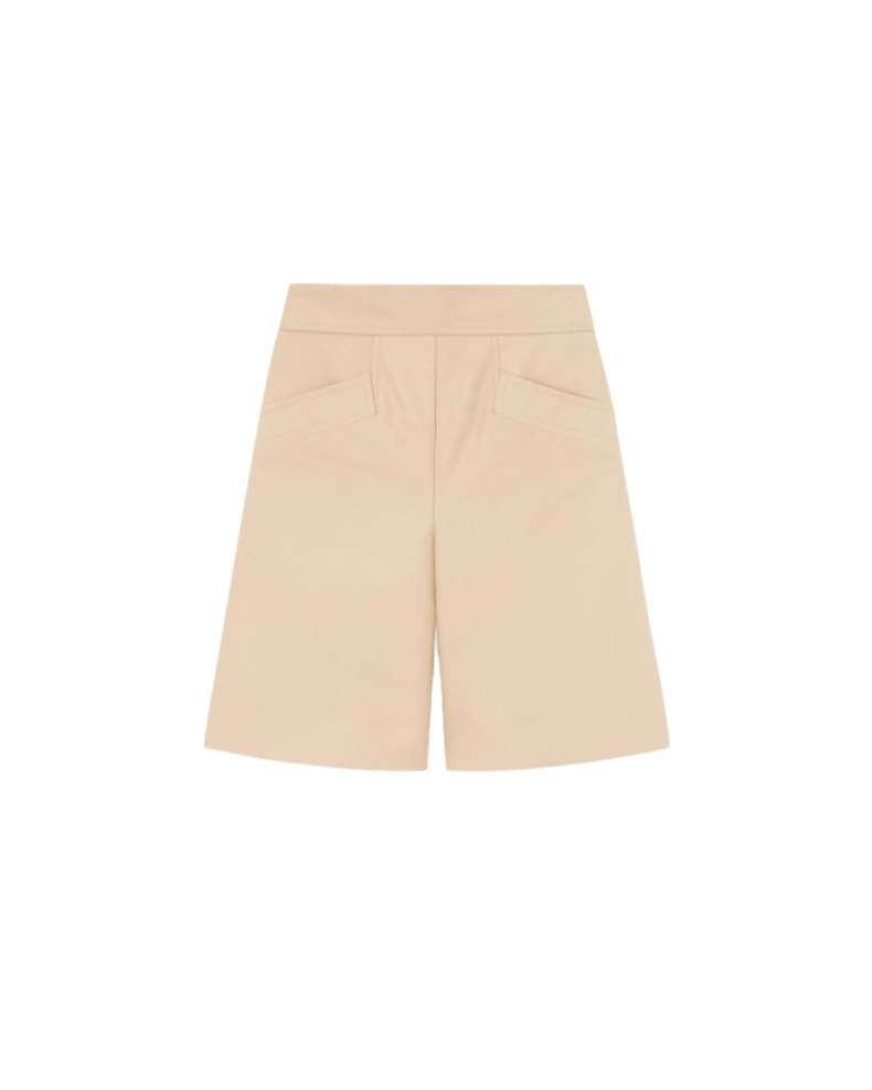 Double Cotton Bermuda Shorts