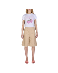 Double Cotton Bermuda Shorts