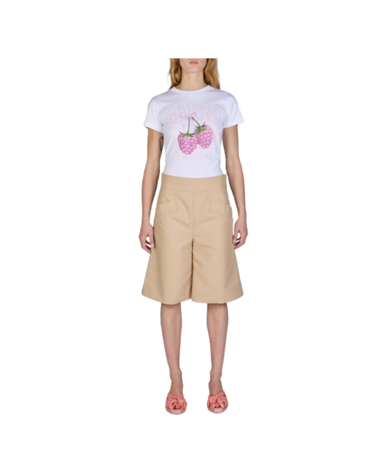 Double Cotton Bermuda Shorts