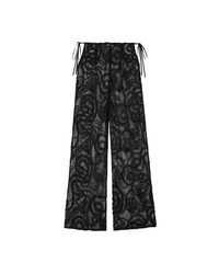 Trousers in Black Net
