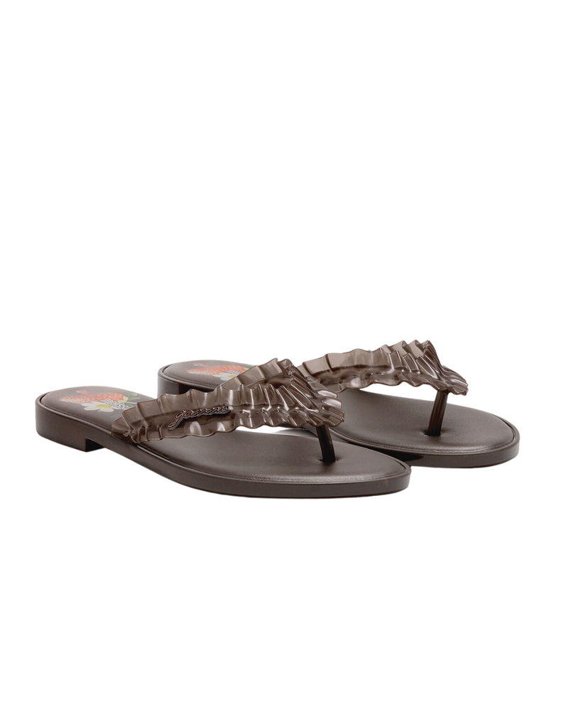 Melissa Flip Flop in Brown