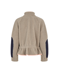 Dropped Shoulder Gathered Jacket