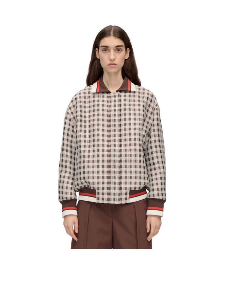 Collar Bomber Jacket