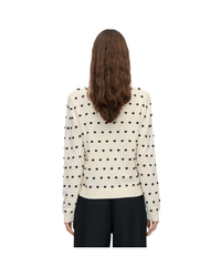Bobble Polo Collar Sweater
