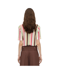 Short Sleeve Crochet Polo