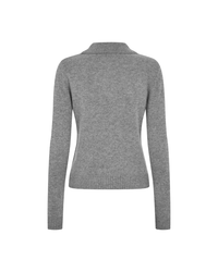 Button Up Long Sleeve Polo Knit