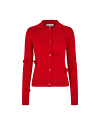 Button Up Long Sleeve Polo Knit