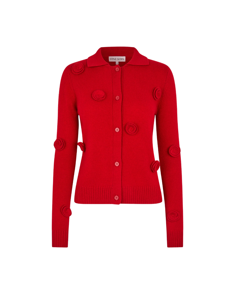 Button Up Long Sleeve Polo Knit