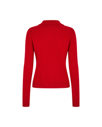 Button Up Long Sleeve Polo Knit