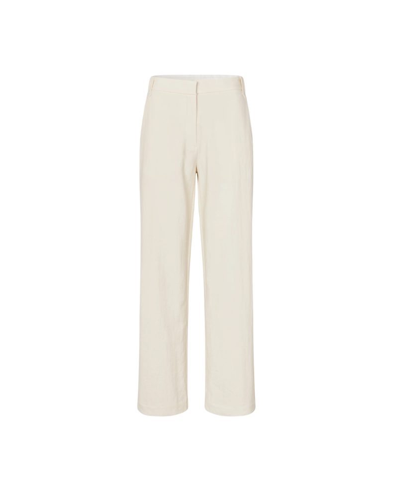 Elastic Detail Tailoring Pants