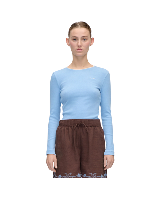 Long Sleeve Rib Top