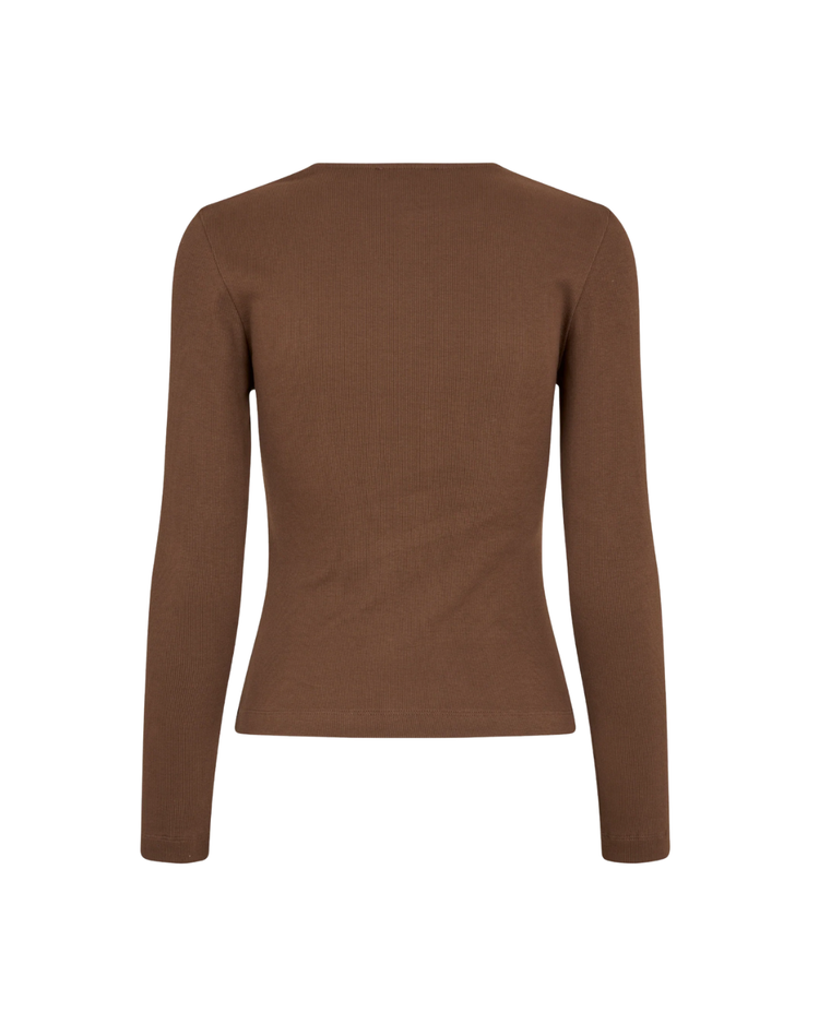 Long Sleeve Rib Top