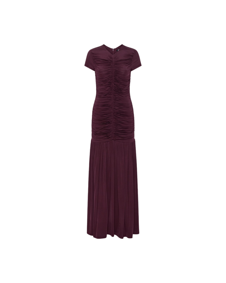 Gathered Maxi Dress