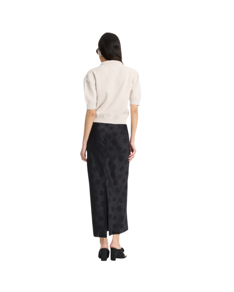 Firm Knit Ss Cardigan