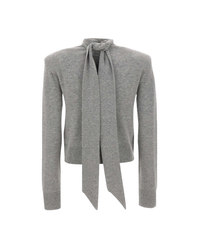 Wool Bow Ls Top