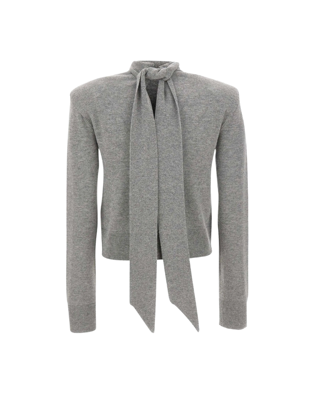 Wool Bow Ls Top