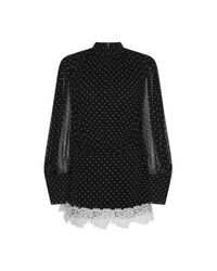 Minidress Ls Lace Detail