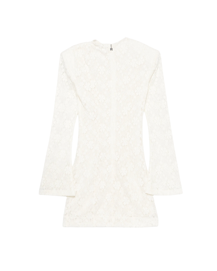 Lace Ls Mini Dress