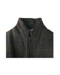 Harris Tweed Four-button Coverall Jacket