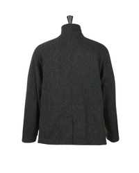 Harris Tweed Four-button Coverall Jacket