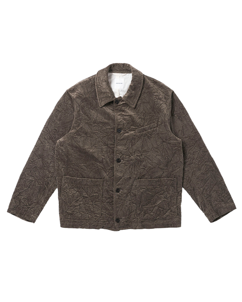 CO Corduroy Crinkle Coverall Short Jacket
