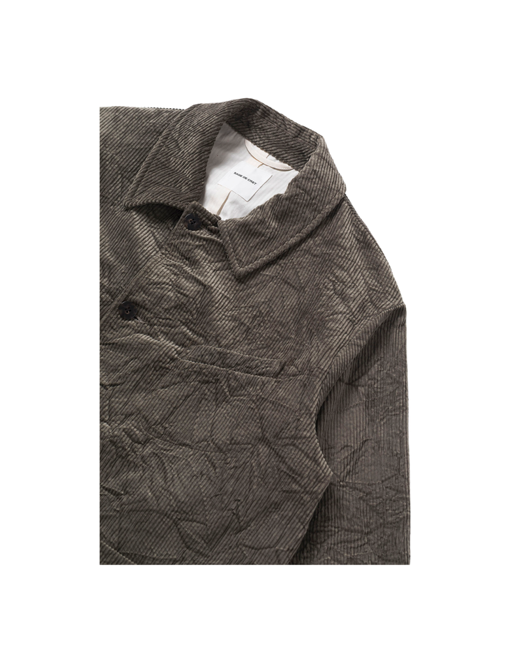 CO Corduroy Crinkle Coverall Short Jacket