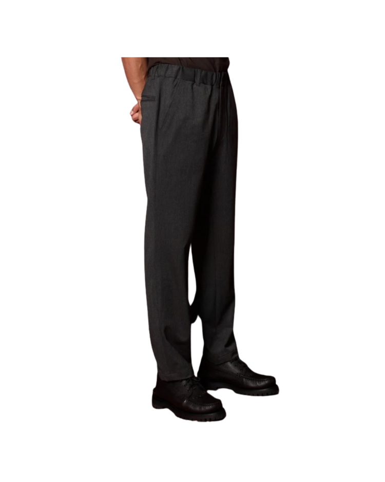 Twill Stretch Tapered Easy Pants