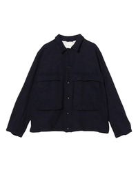 Washed Twill Shirt Jacket