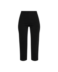 Black Capri Knit Leggings